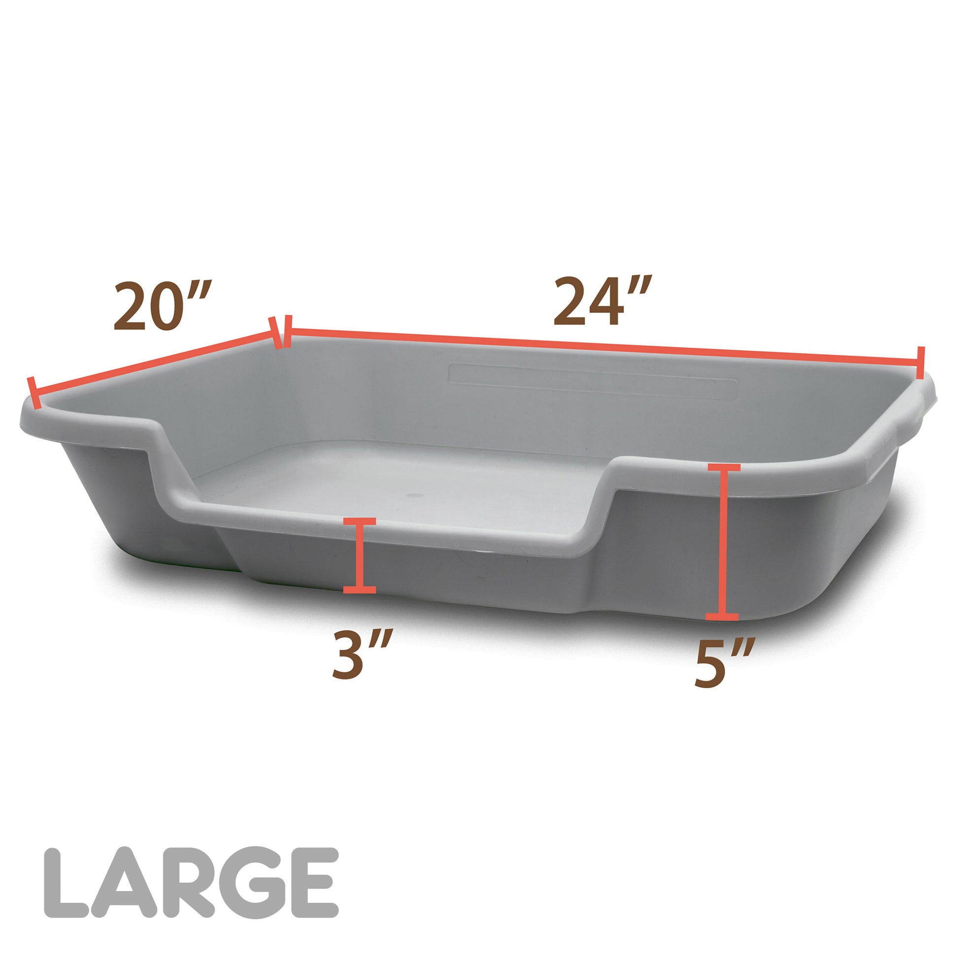 Litter Box - EASY ENTRY - BinkyBunny.com House Rabbit Store