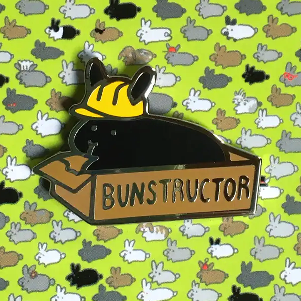 Bunstructor PIN (New) - BinkyBunny.com House Rabbit Store