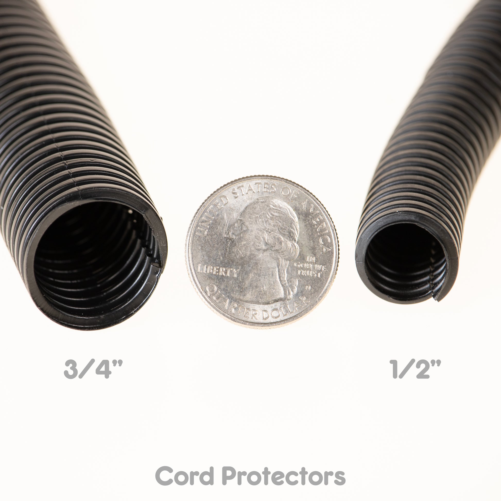 Cord Protector - Protects wires from chewing pets (2 Sizes) - BinkyBunny.com House Rabbit Store