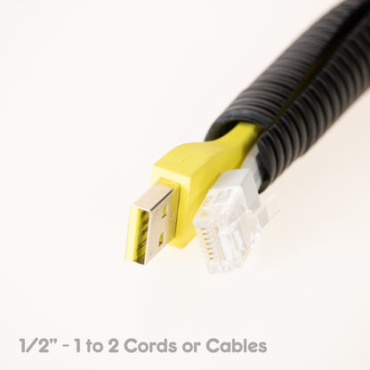 Cord Protector - Protects wires from chewing pets (2 Sizes) - BinkyBunny.com House Rabbit Store
