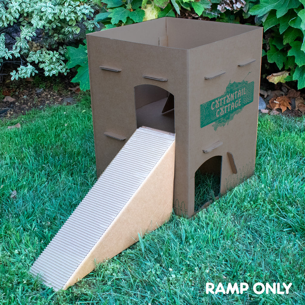 Cottontail Cottage Ramp ADDITION - BinkyBunny.com House Rabbit Store