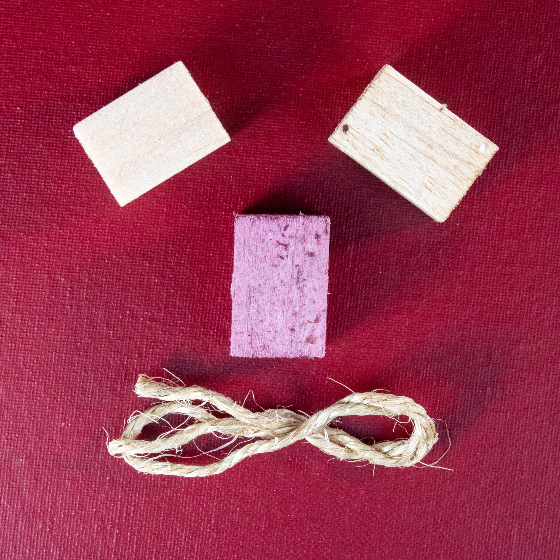 Fruity Balsa BLOCK TRIO - BinkyBunny.com House Rabbit Store