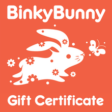 BinkyBunny Gift Certificate - BinkyBunny.com House Rabbit Store