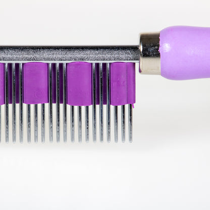HairBuster Comb - DeShedding Tool for Small Pets - BinkyBunny.com House Rabbit Store
