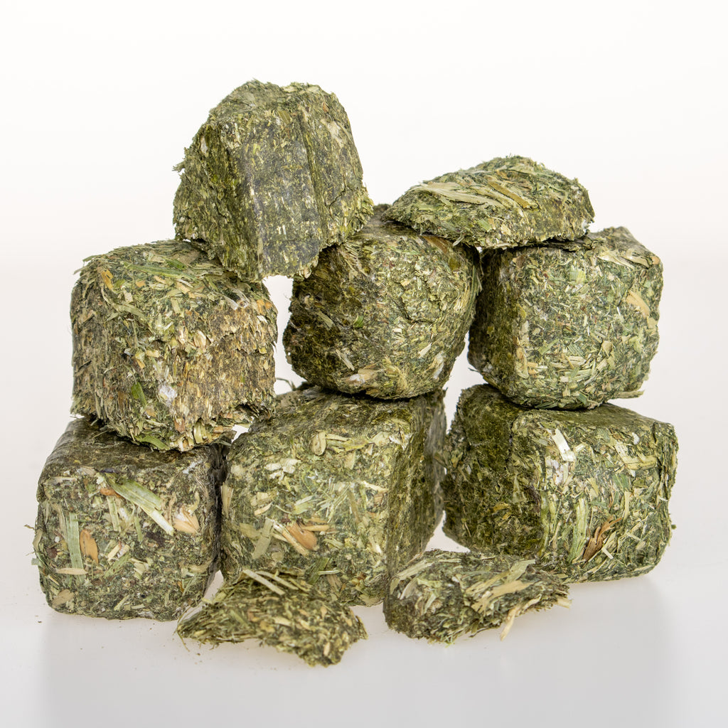 Hay Cubes (Oat/Alfalfa & Timothy) - BinkyBunny.com House Rabbit Store