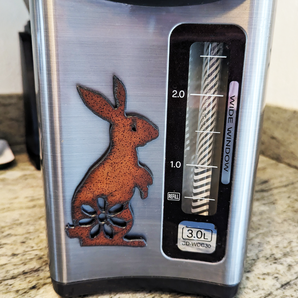 Magnet Iron Bunny (New) - BinkyBunny.com House Rabbit Store