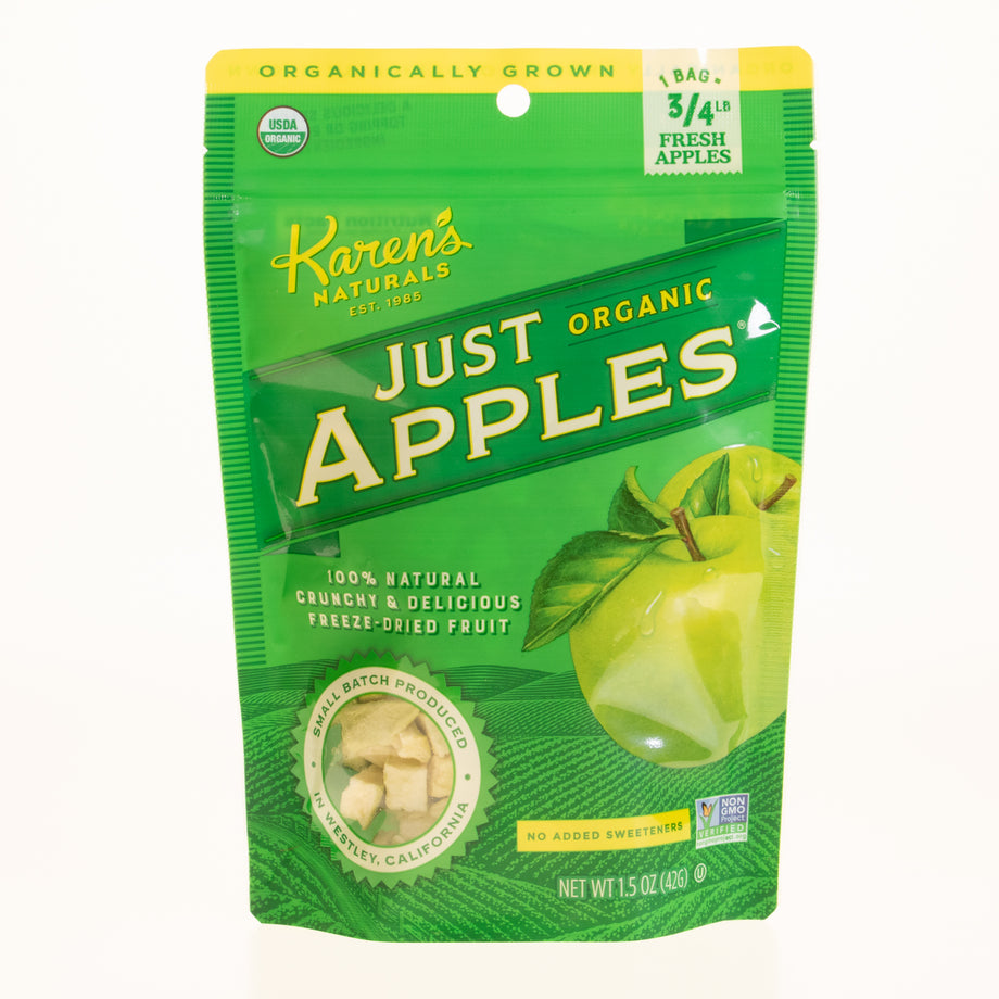 Organic Freeze Dried Granny Smith Apples at