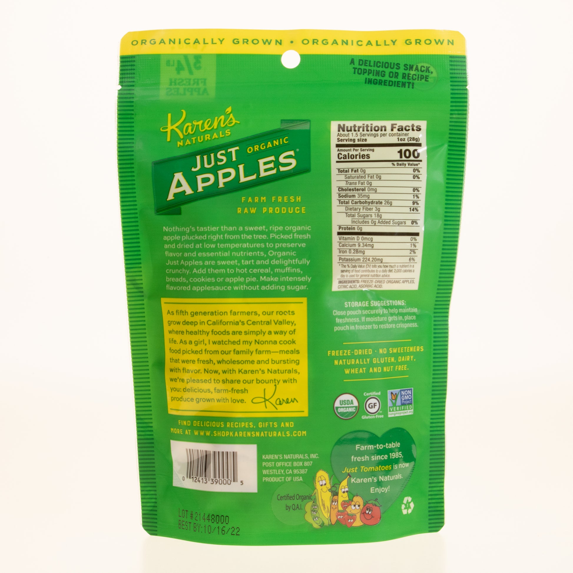 Just Apples - ORGANIC - BinkyBunny.com House Rabbit Store