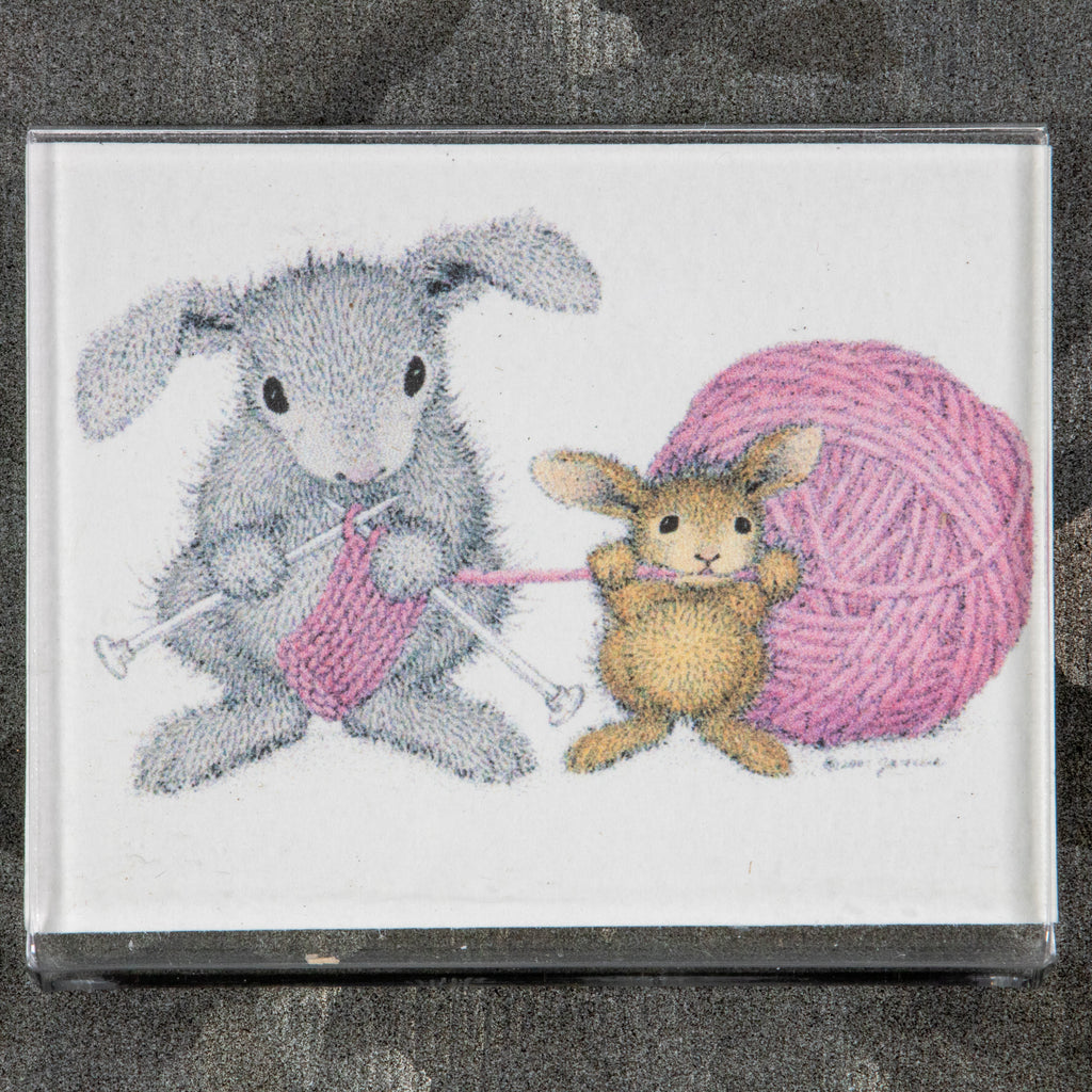 Magnet - Yarn Tales - BinkyBunny.com House Rabbit Store