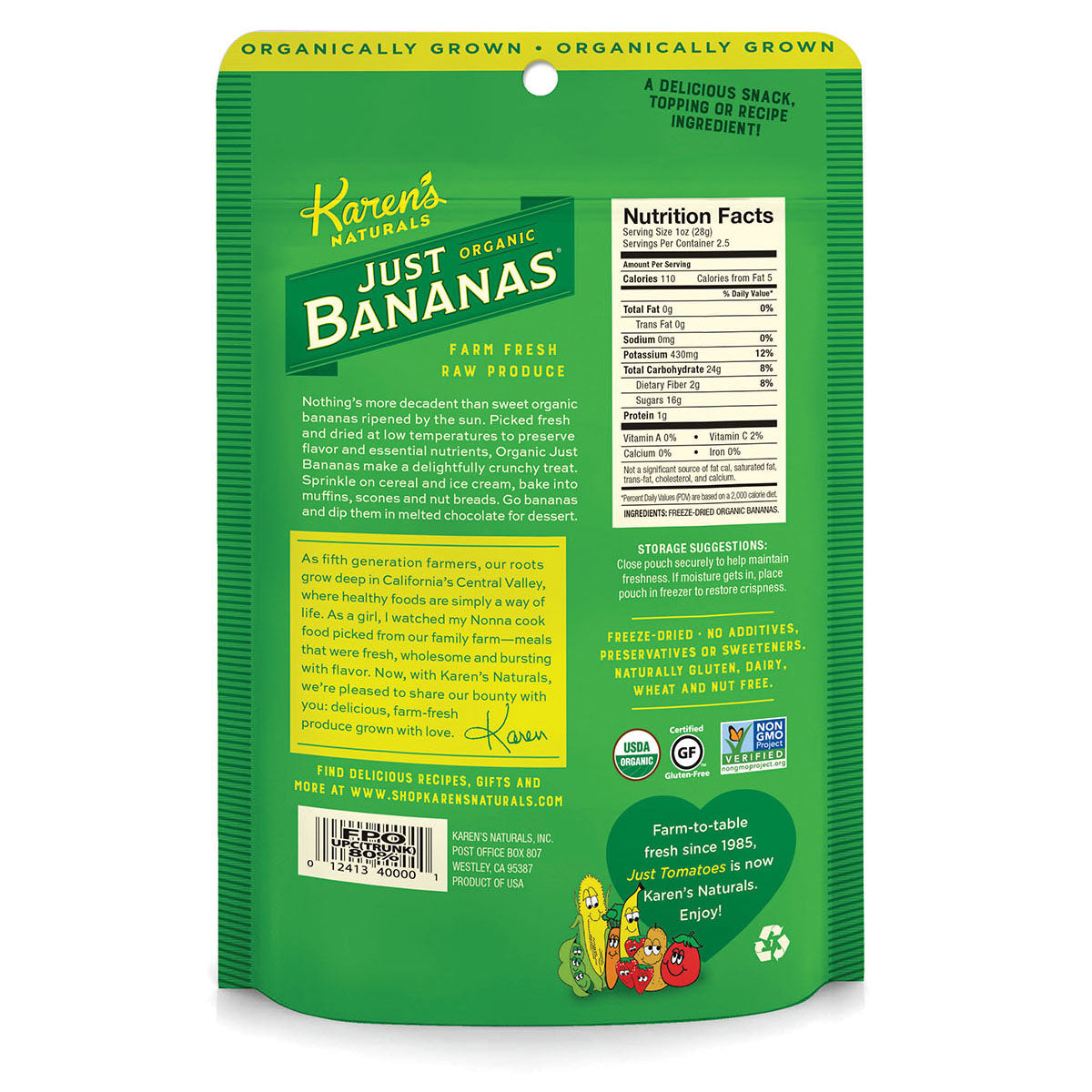 Just Bananas - ORGANIC   (COMING SOON) - BinkyBunny.com House Rabbit Store