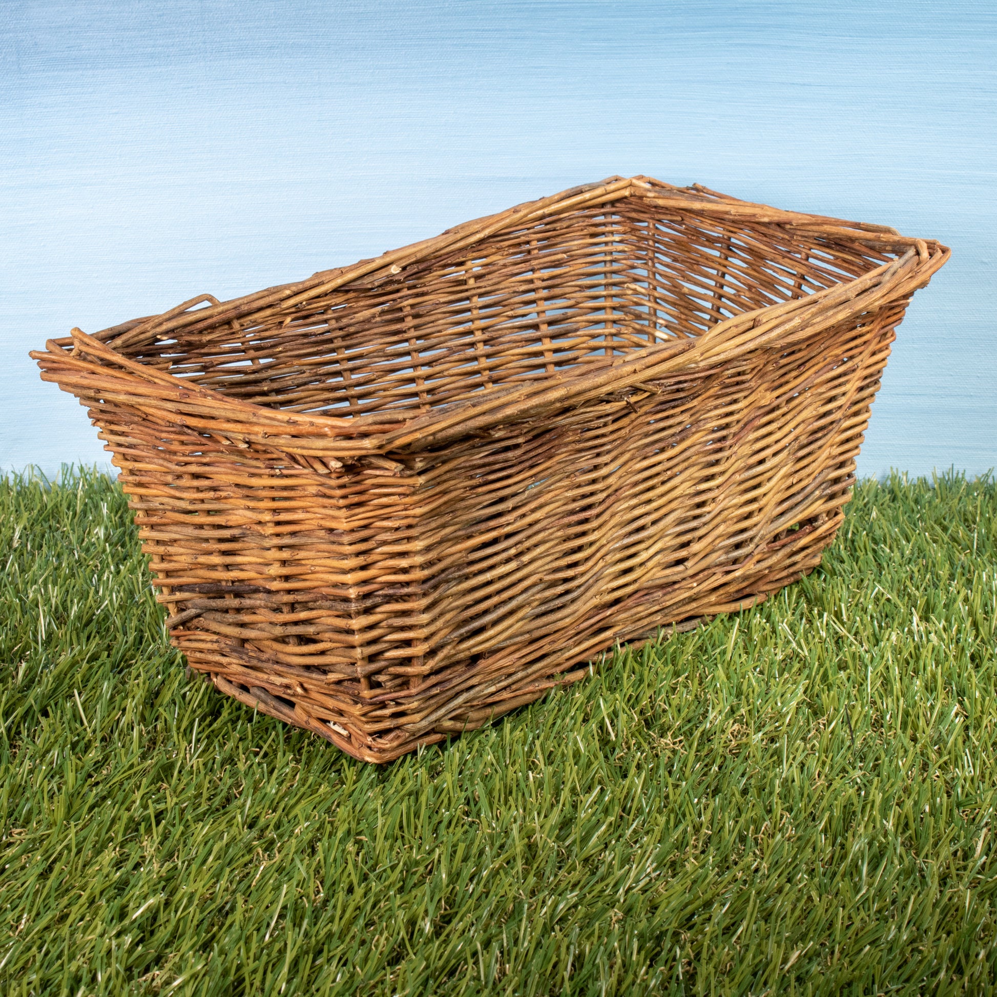 Rectangular Toy Basket [12" x 6.5" x 5"] - BinkyBunny.com House Rabbit Store