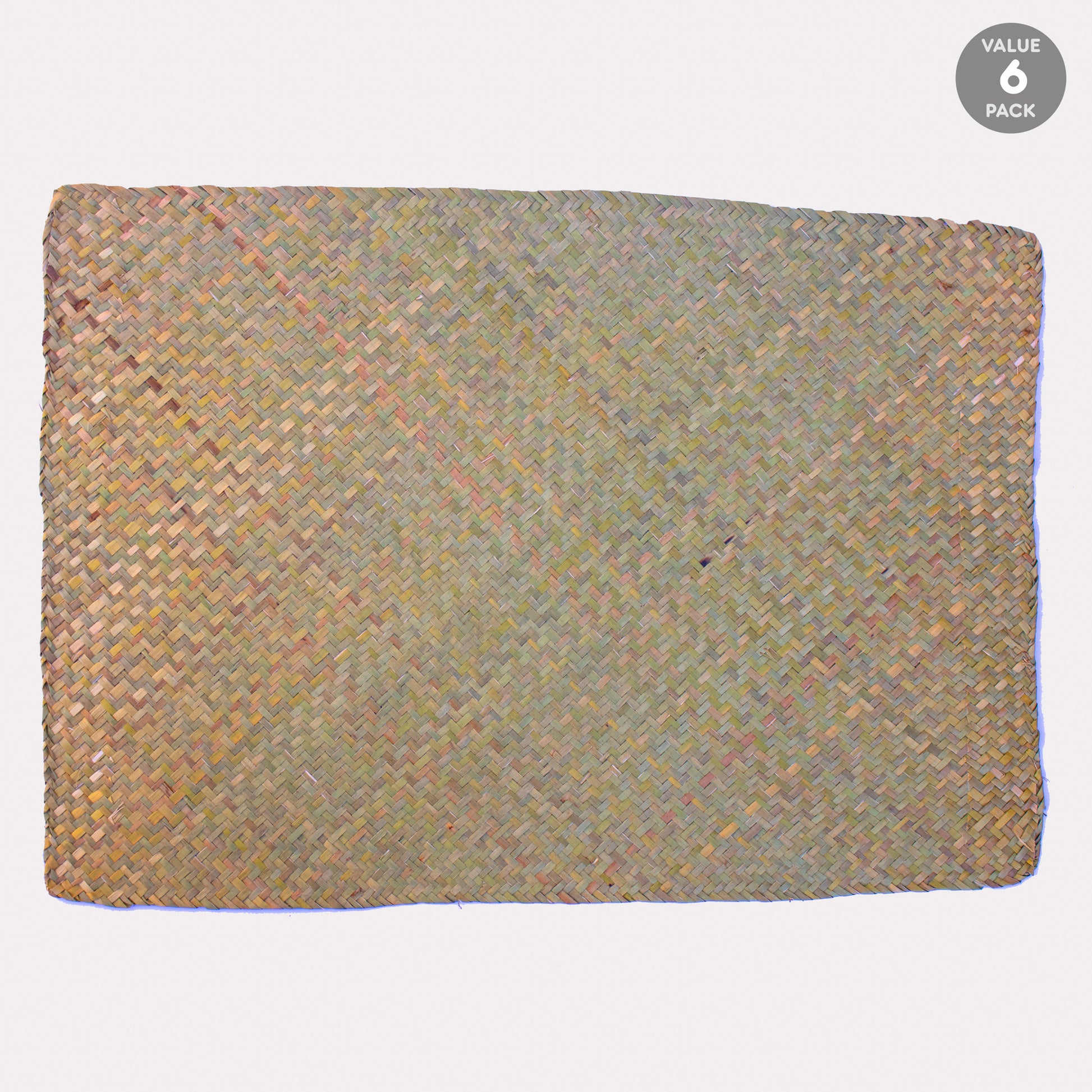 Sea Grass Mat EXTRA LARGE - 6 PACK [19" x 25" x 1/8"] - BinkyBunny.com House Rabbit Store