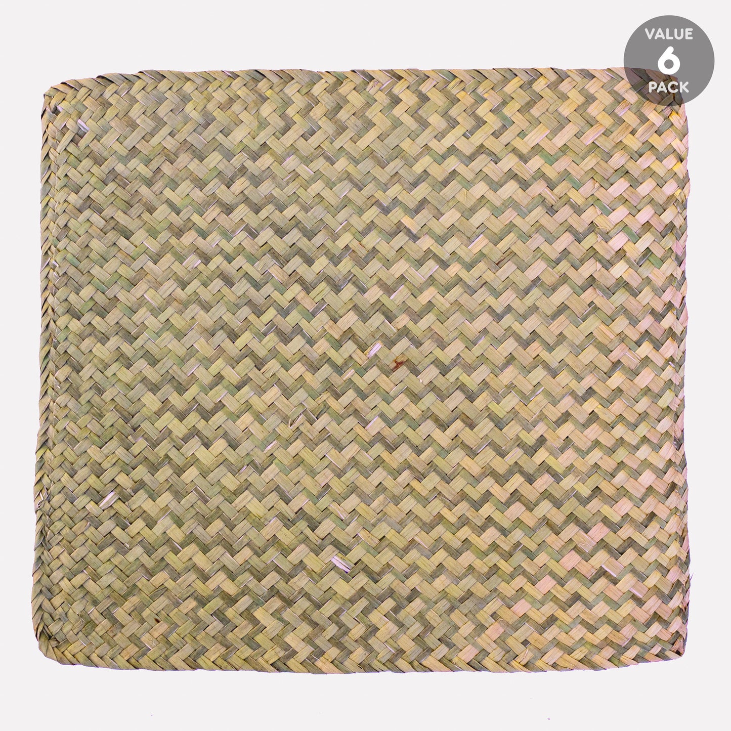 Sea Grass Mat SMALL - 6 PACK [11" x 12" x 1/8"] - BinkyBunny.com House Rabbit Store