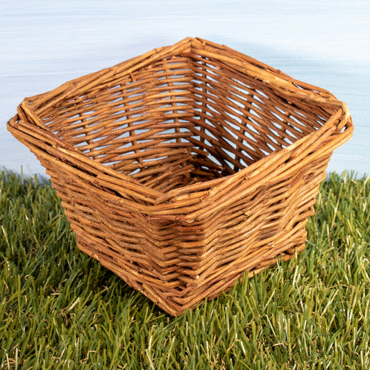 Square Basket SMALL [5"] - BinkyBunny.com House Rabbit Store